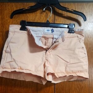 Old Navy Pink Regular Shorts Casual Cotton Blend